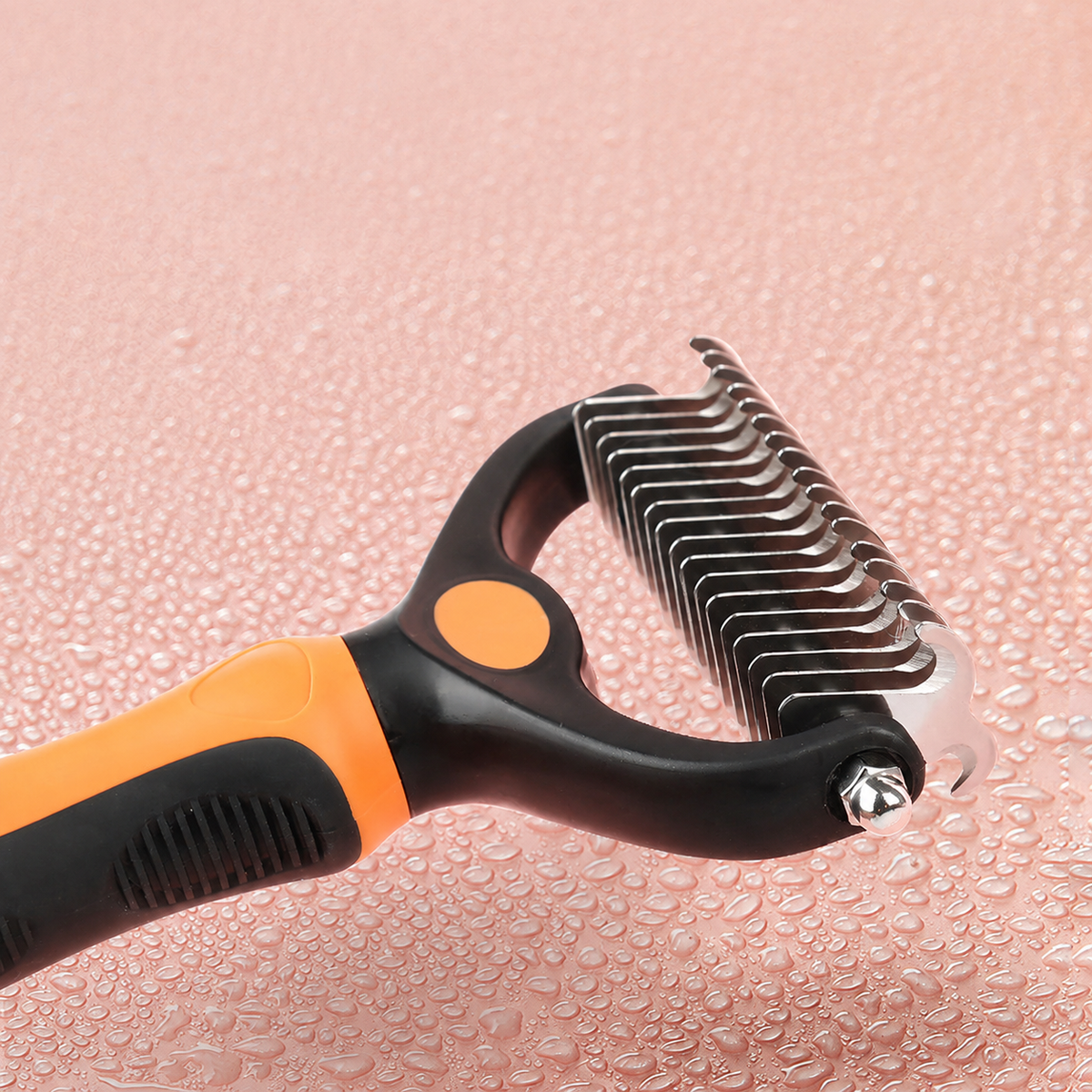 Pet Undercoat Rake & Detangling Grooming Comb