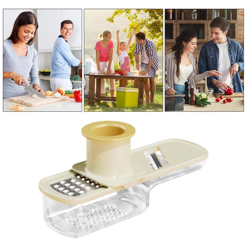 🎉🔥Multifunctional Garlic Grinder & Mandoline Slicer