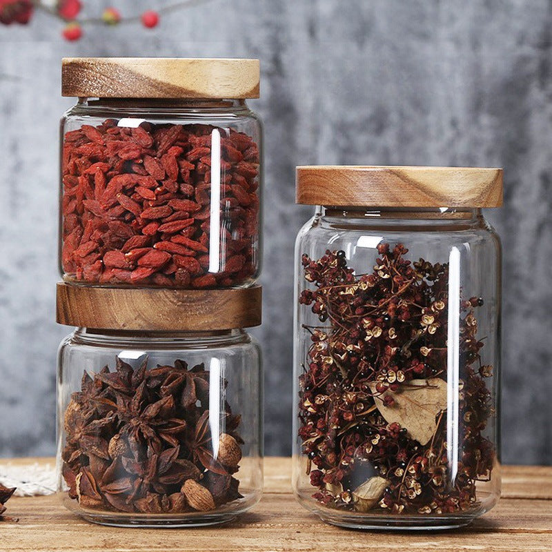 Airtight Glass Pantry Storage Jars