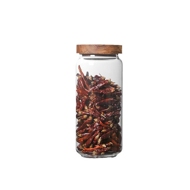 Airtight Glass Pantry Storage Jars