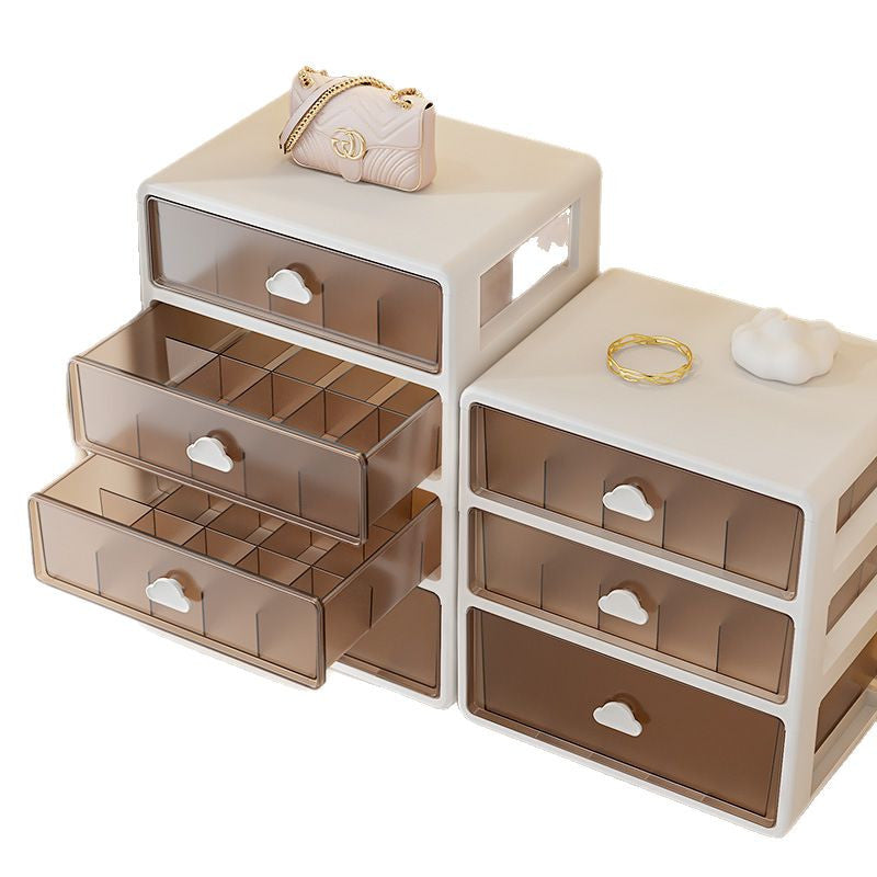 2-Tier Closet Drawer Organizer for Underwear, Socks & Clothing