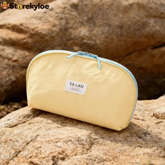 ✨ Waterproof Shell Storage Pouch – 3-in-1 Travel Organizer for Bra, Panties & Socks, Multi-Compartment & Portable for Trips