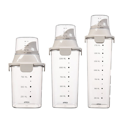 Airtight Grain Storage Container with Measuring Cup