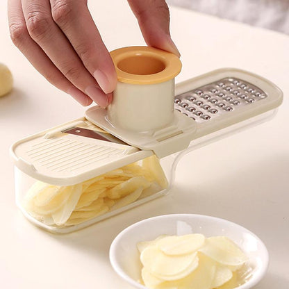 🎉🔥Multifunctional Garlic Grinder & Mandoline Slicer