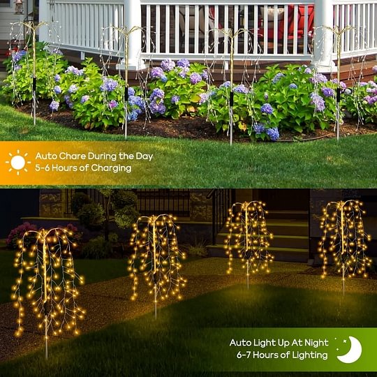 🌈 Limited-time offer-Solar Garden Lights Outdoor Decor