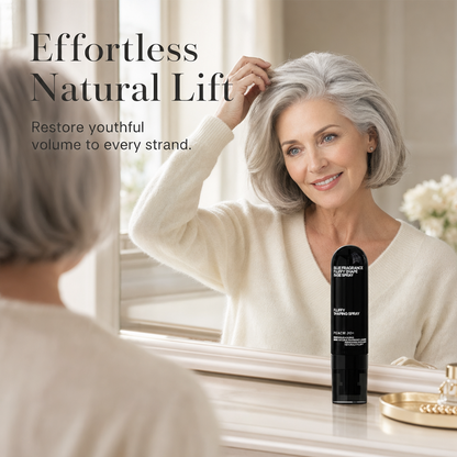 BUY 1 GET 1 FREE!💞 Fluffy Hair Shaping Spray‑Lightweight Volumizing Mist, All‑Day Strong Hold Humidity‑Resistant Peach Scent Hair Spray for Fine Flat Thin Hair